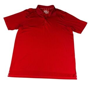 Drake Red Polo Shirt‎ Size Large